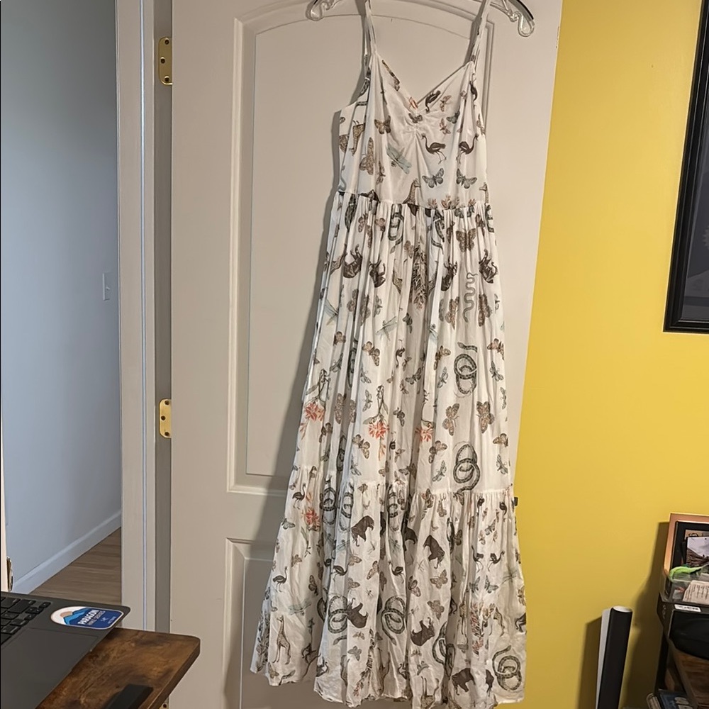 Animal Print Maxi Dress
